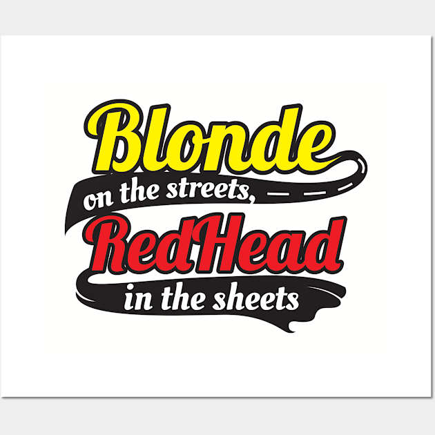 Blonde on the Streets Wall Art by SoCalmama Creations